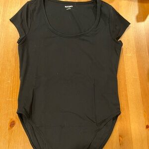 Old Navy Women's Classic Black Bodysuit